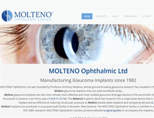 Tablet Screenshot of molteno.com